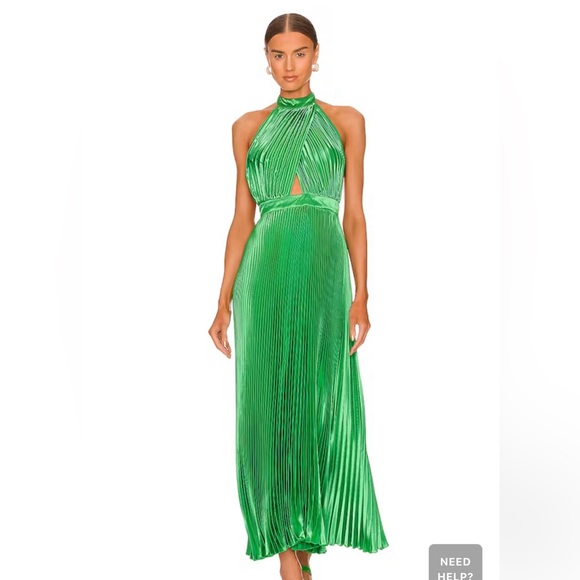 L’IDEE | Dresses | Beautiful Emerald Green Dress From Lidee Worn Once ...